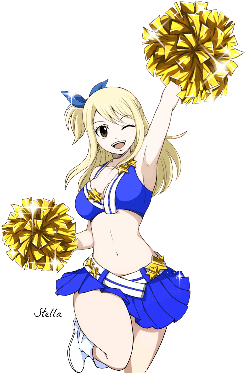 Fairy Tail Lucy Ssr (908x1310), Png Download