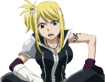 Lucy Heartfilia - Lucy Edolas (500x283), Png Download