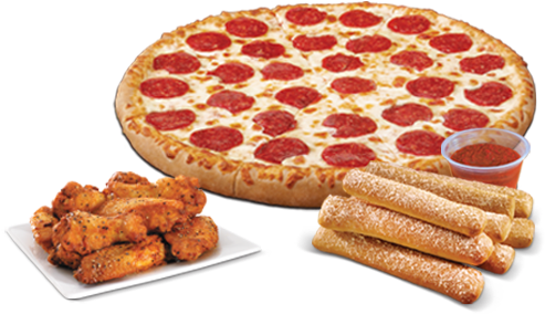 Little Caesars Hot N Ready® Pizza - Little Caesars Pizza (600x340), Png Download