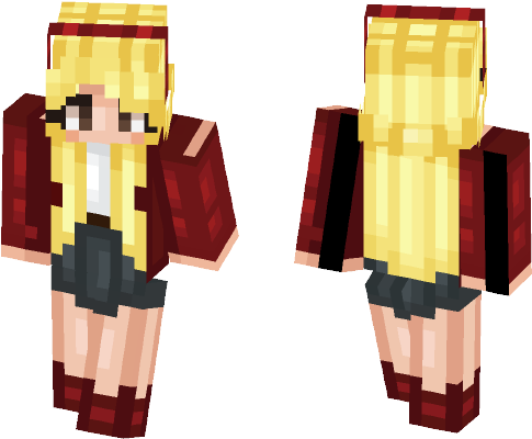 Female Minecraft Skins - Fictional Character (584x497), Png Download
