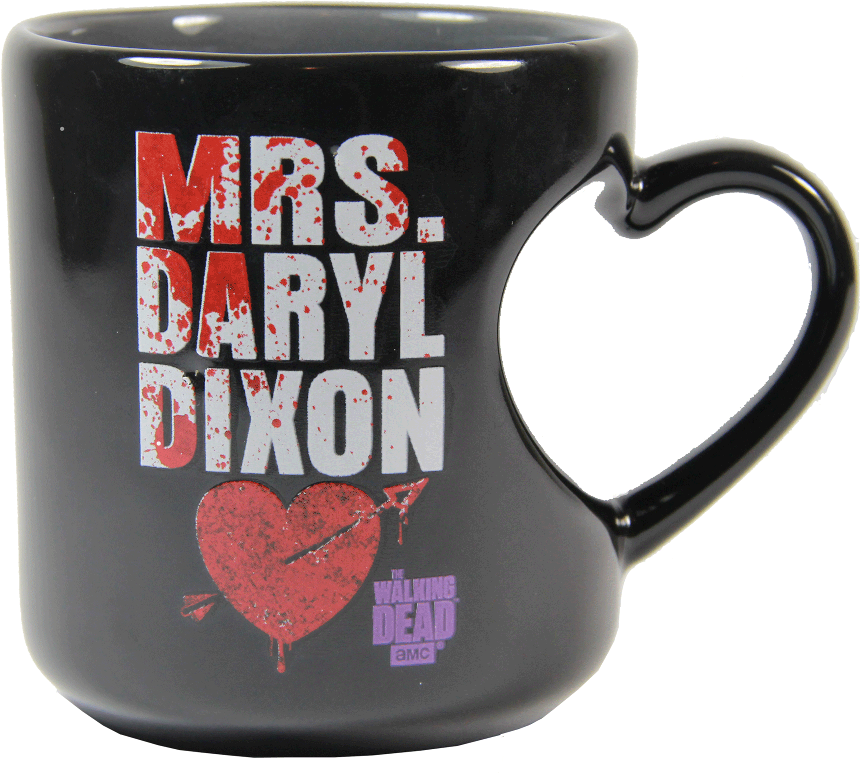 The Walking Dead Mrs - Rabbit Tanaka The Walking Dead Mrs. Daryl Dixon 12oz (1900x1546), Png Download