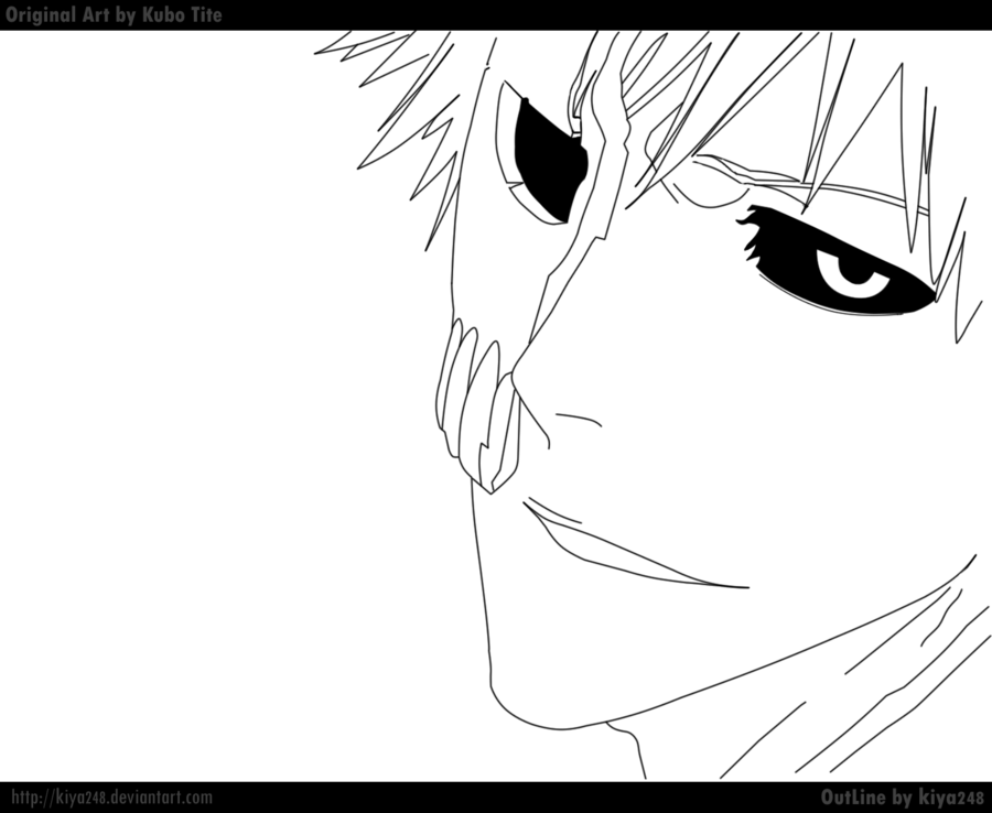 Bleach Clipart Coloring Book Ichigo Kurosaki Bleach - Ichigo Kurosaki (900x738), Png Download