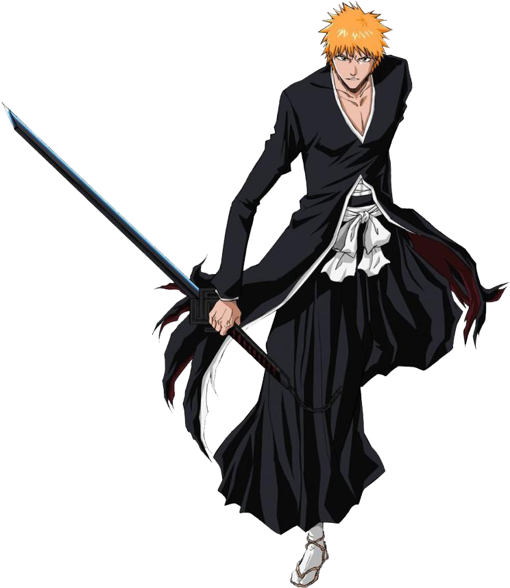 Ichigo Bankai (800x930), Png Download