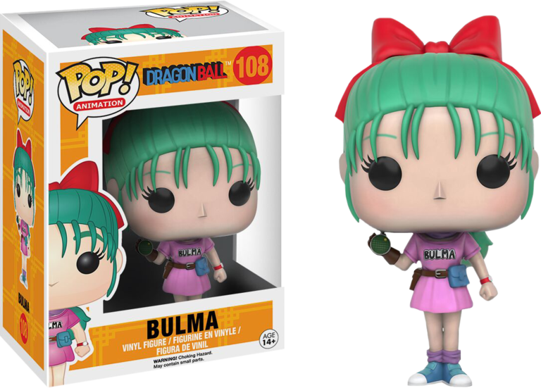 Dragon Ball Z - Dragon Ball Bulma Pop! Vinyl Figure (768x551), Png Download