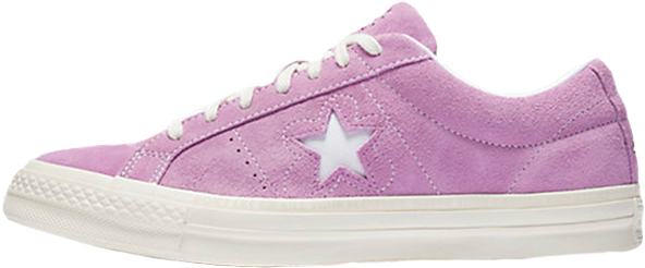 The Tyler The Creator X Converse One Star Fuchsia Glow - One Star Converse Purple (640x387), Png Download
