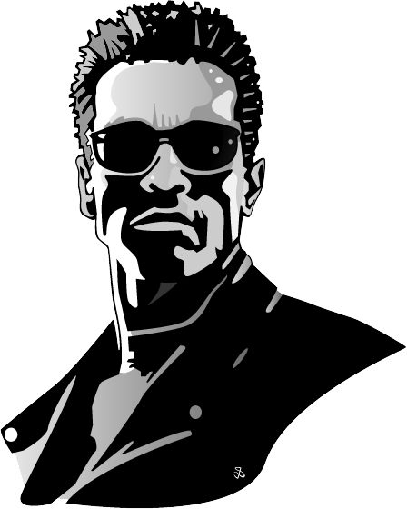 Download - Arnold Schwarzenegger Coloring Pages (448x560), Png Download