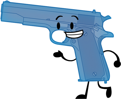 Water Gun Pose - Water Gun Png (548x422), Png Download