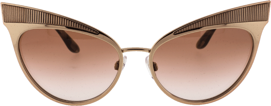 Gabbana Cat Eye Metal Frame Sunglasses - Beige (960x1223), Png Download