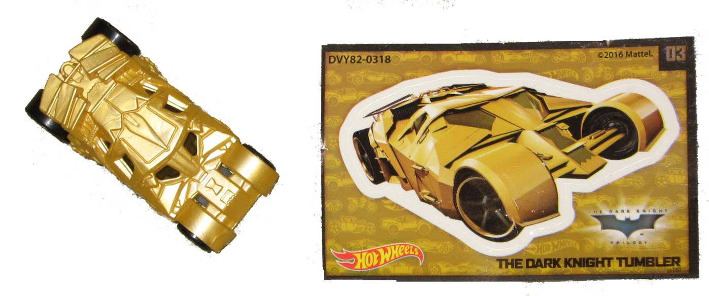 The Golden Tumbler Hot Wheels Mystery Models - Hot Wheels (1397x584), Png Download