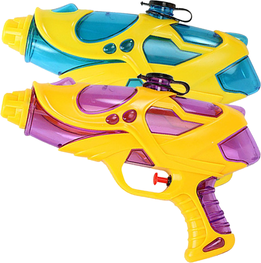 Exsport 2 Pack Water Gun Water Squirt Gun For Kids, (892x900), Png Download