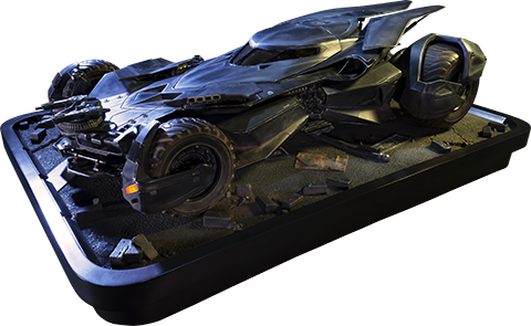 Dc Comics Diorama The Batmobile - Batman (480x295), Png Download