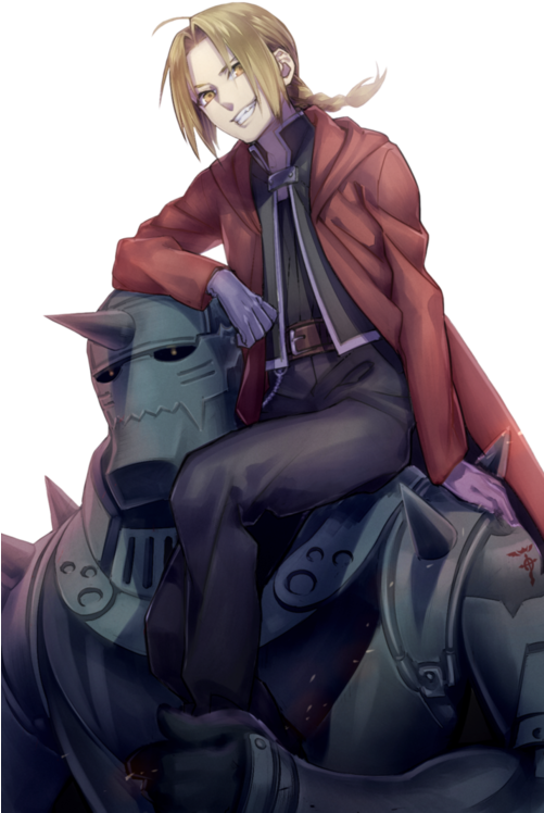 Fullmetal Alchemist, Anime, And Edward Elric Image - Full Metal Alchemist Fanart (500x783), Png Download