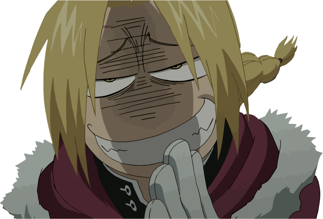 Download Png - Fullmetal Alchemist Edward Mad (1065x722), Png Download