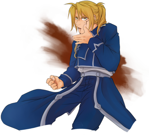 “ Commission For Tiana - Edward Elric Modern Au (500x458), Png Download
