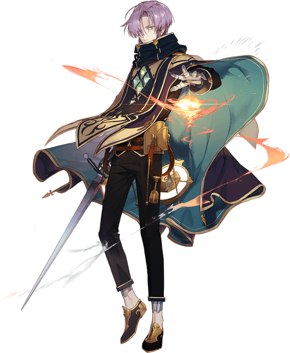 Fantasy, Character Design, Guy - Atelier Firis The Alchemist And The Mysterious Journey (588x741), Png Download