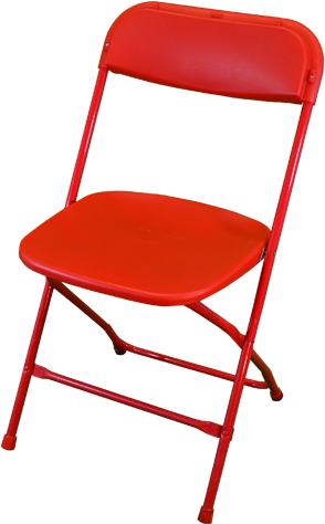Red Folding Chair Hire - Mccourt Manufacturing Series 5 Plastic Folding Chair (500x500), Png Download