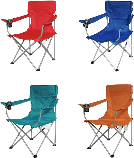 Foldable Camping Chair With Hi - Original Canopy Chair - Green (600x600), Png Download