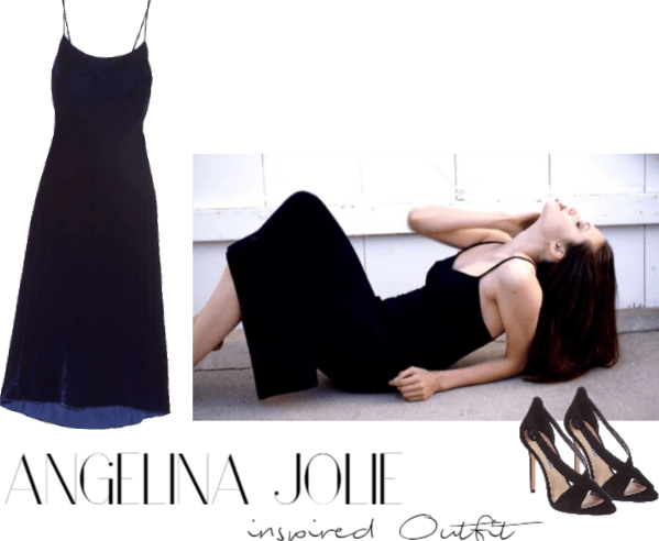 Angelina Jolie Inspired Outfit - (ss3420729) Angelina Jolie Movie (599x492), Png Download