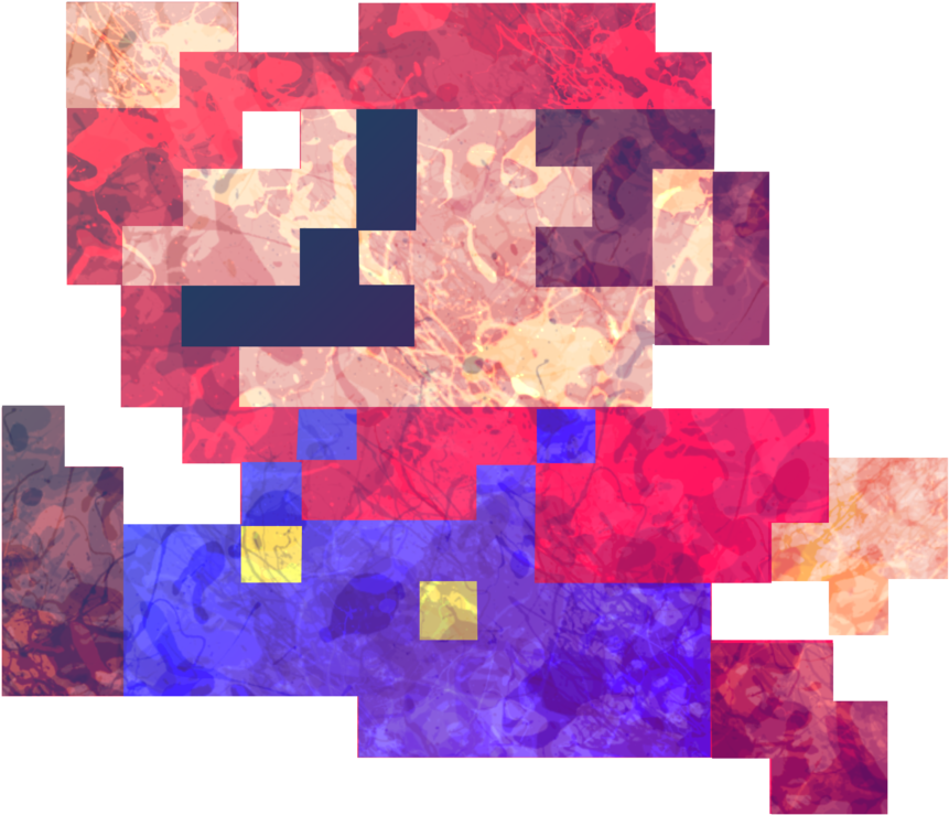 Super Mario - Classic Theme - Pixel Art Minecraft Luigi (1000x1000), Png Download