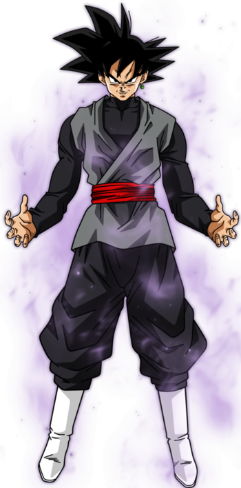 Goku Black - Black Goku (350x708), Png Download