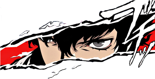 My Shit P5 Persona Shin Megami Tensei Persona - Persona 5 Burning Up (500x283), Png Download