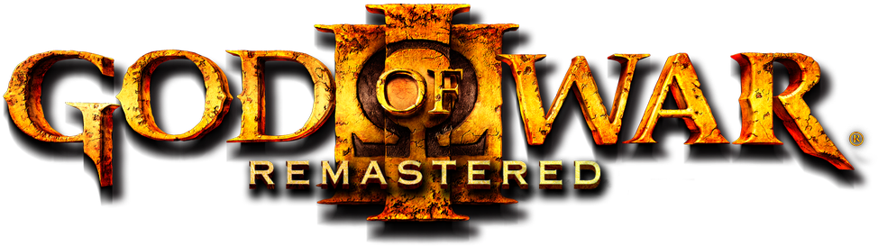 God Of War 3 Remastered Logo - God Of War 3 Logo Png (1022x366), Png Download