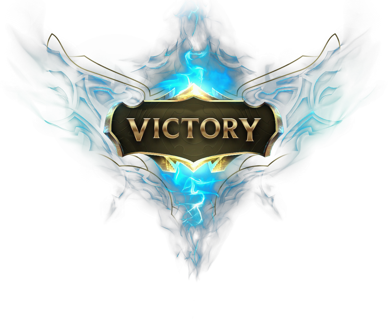 Png Victory Transparent - League Of Legend Victory (1239x1019), Png Download
