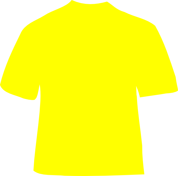 yellow shirt back
