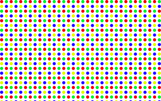 Polka Dot Dotted Note Computer Icons - Colorful Polka Dot Png (541x340), Png Download