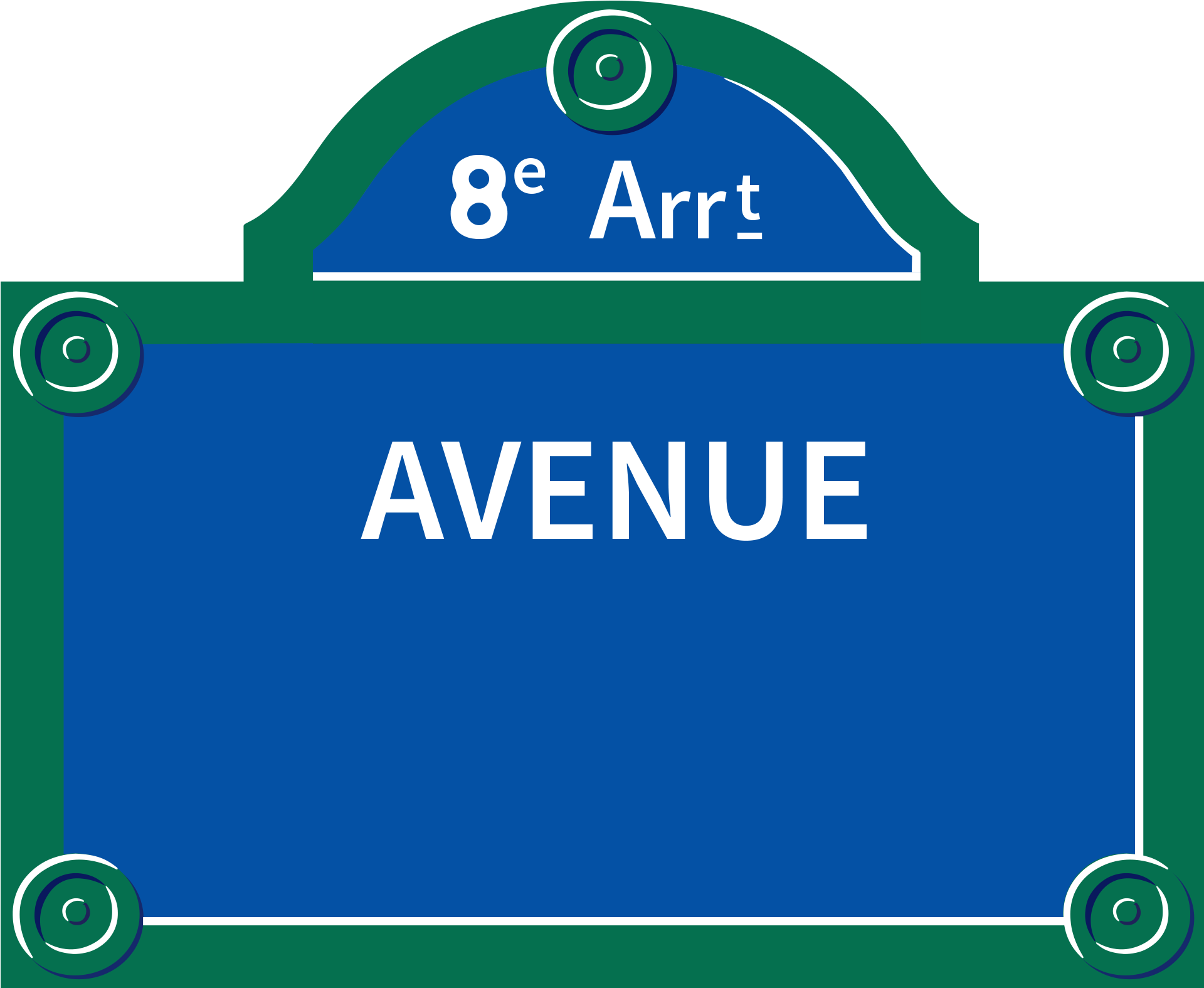 Paris Personalized Sign - Paris Street Sign Png (1920x1920), Png Download