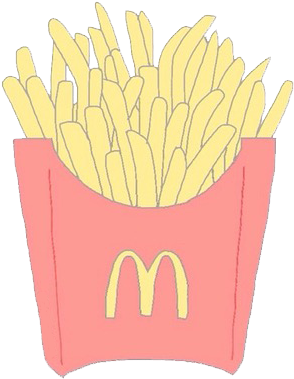 60 Images About Png💕🌌 On We Heart It - Fries Tumblr Png (500x500), Png Download