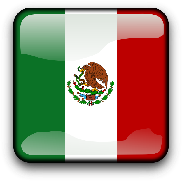 Mexican Flag Clip Art - Small Flag Icon Italy (800x800), Png Download