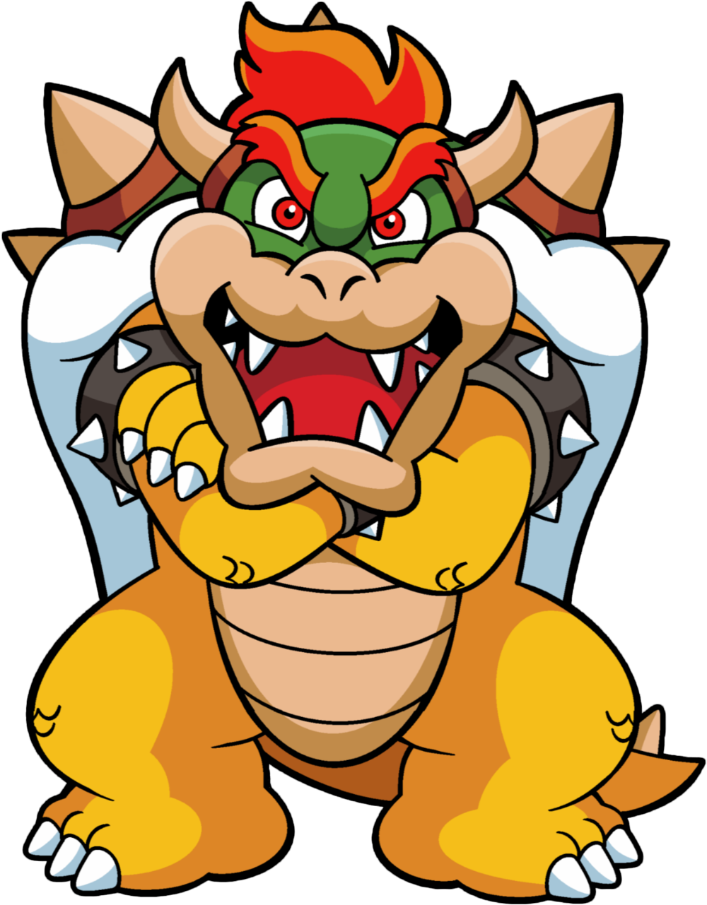 Bowser - Princess Daisy Paper Mario (1024x1306), Png Download