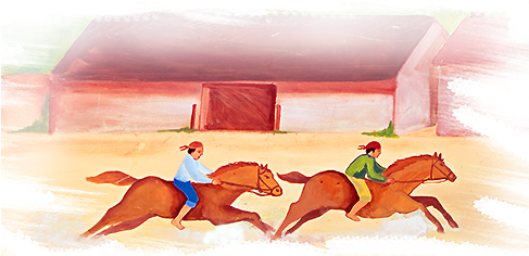 Los Caporales Taqueria Is Available For Private Events, - Stallion (500x241), Png Download