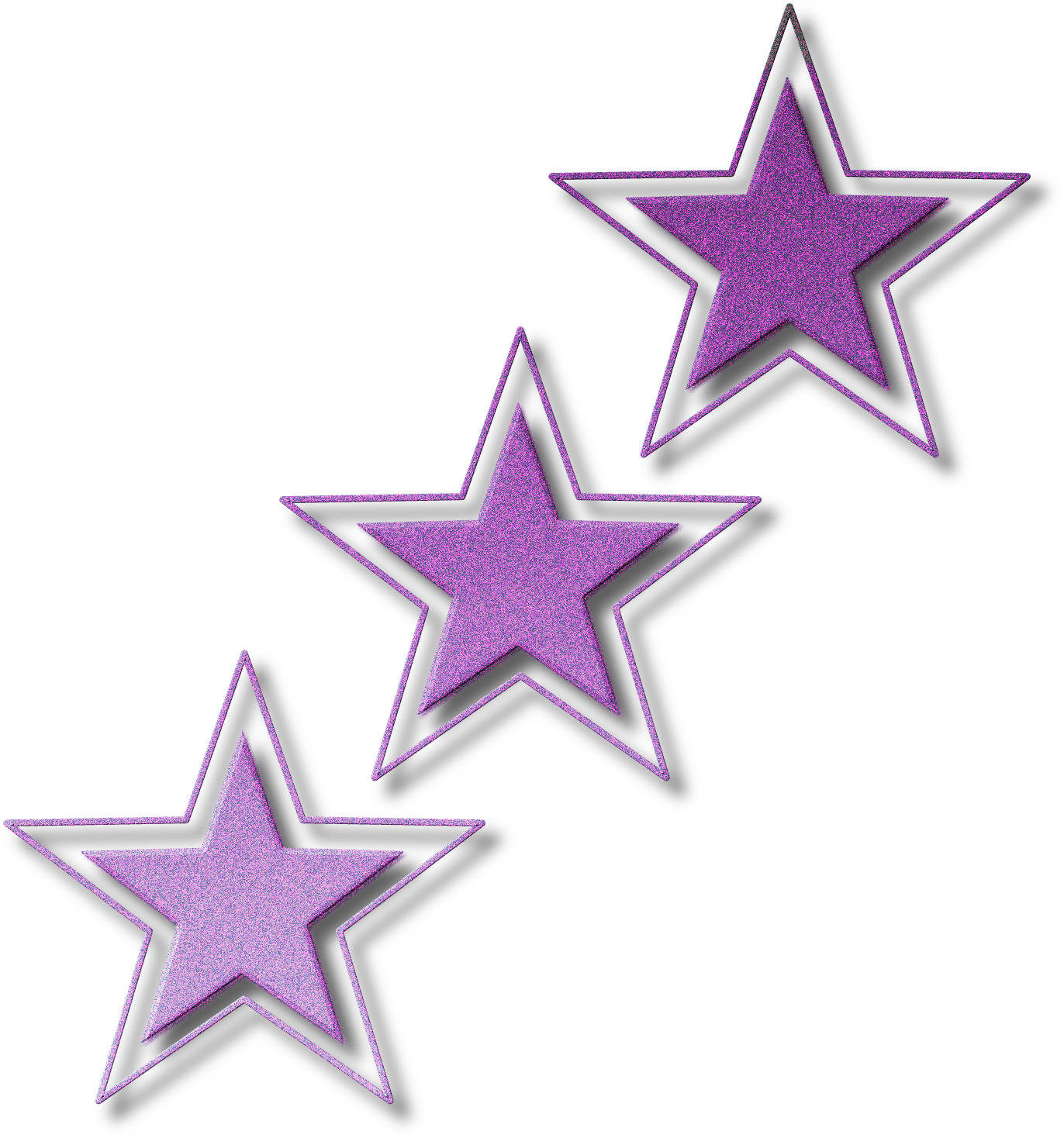 Pink Star Png Stars Glitter Type Clip Free Image - Glittery Purple Stars Png (842x949), Png Download