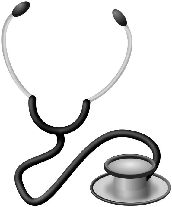 Stethoscope - Clip Art Medical Assistant (605x701), Png Download