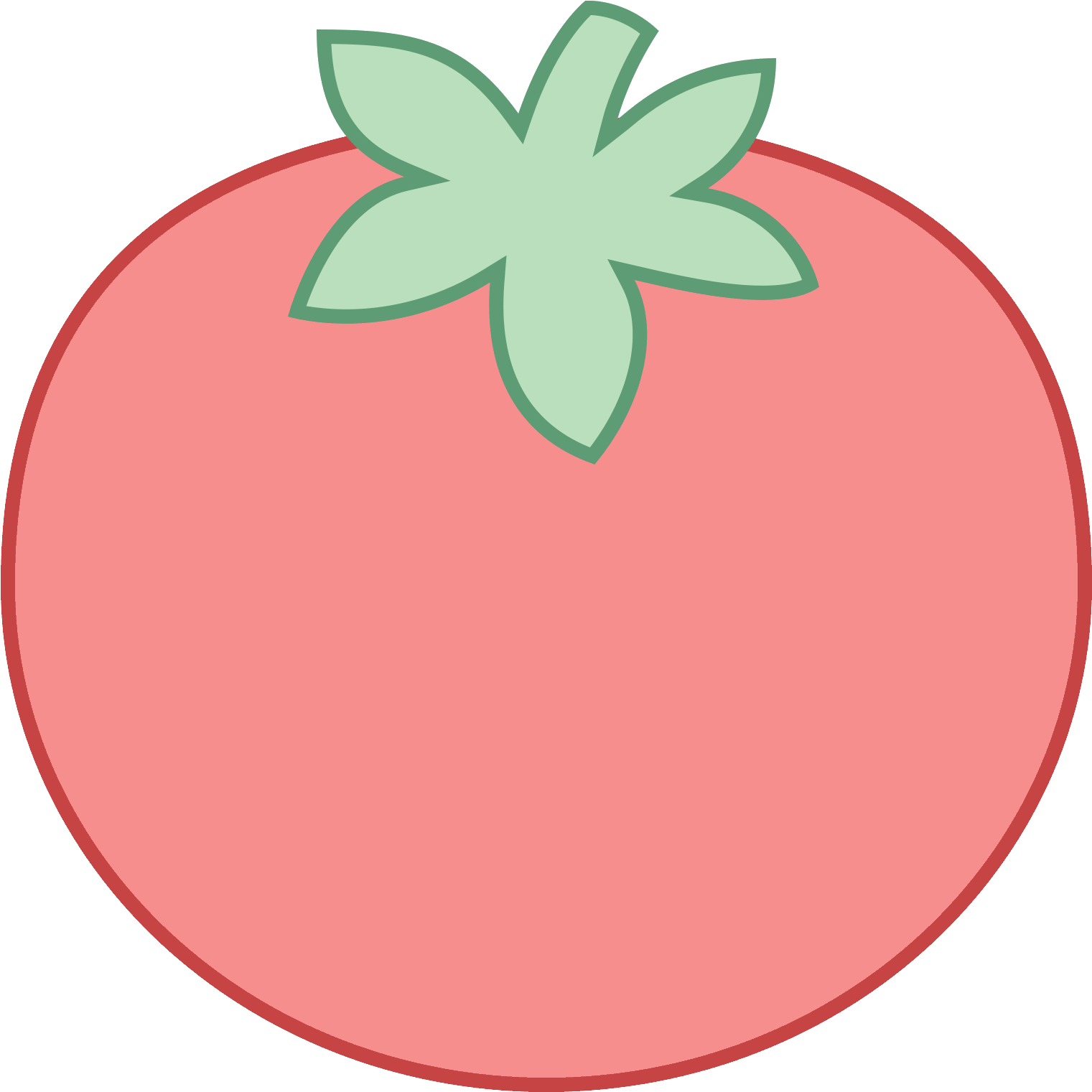 Tomato Icon - Tomato Png (1600x1600), Png Download
