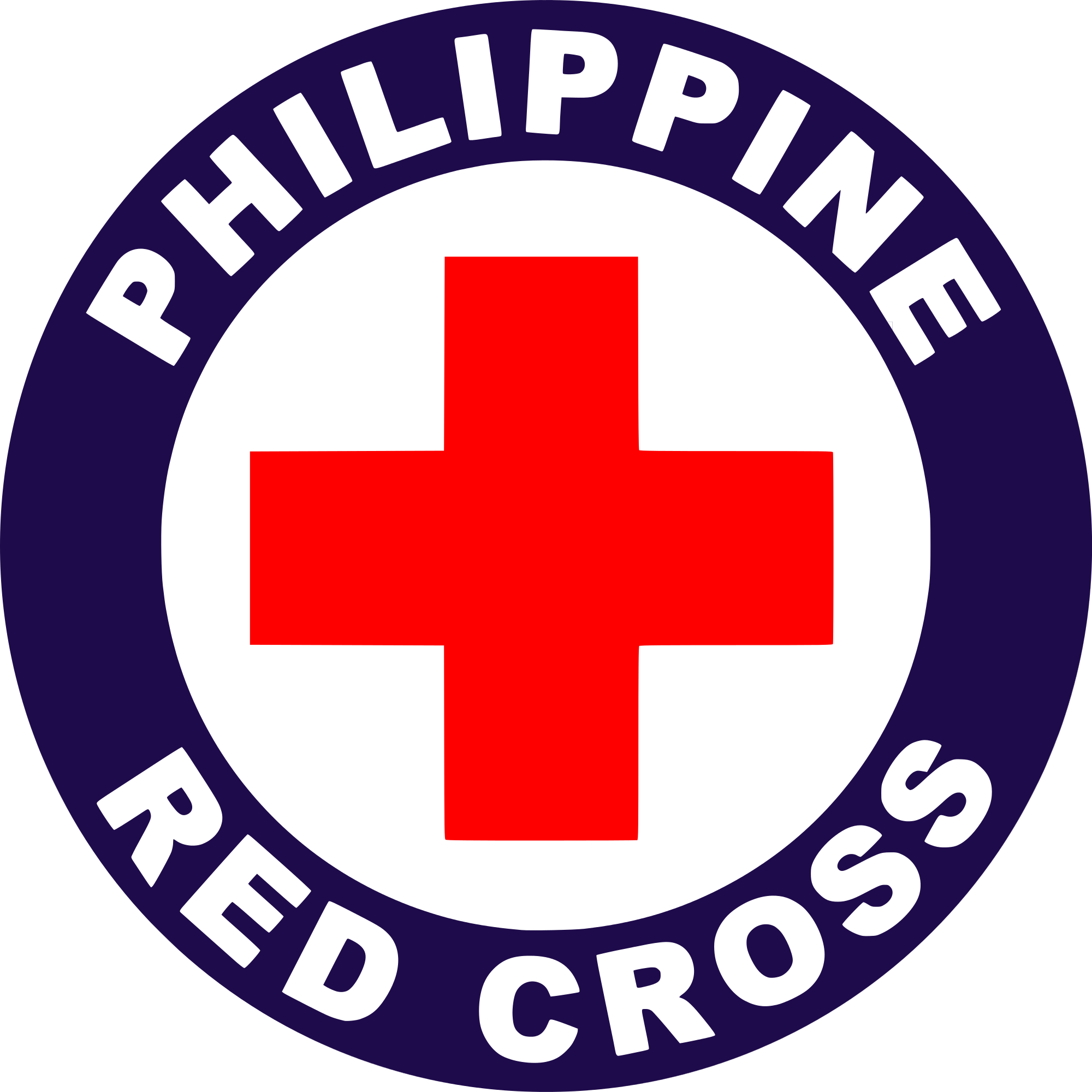 Logo Philippine Red Cross - Red Cross Ph Logo (2000x2000), Png Download