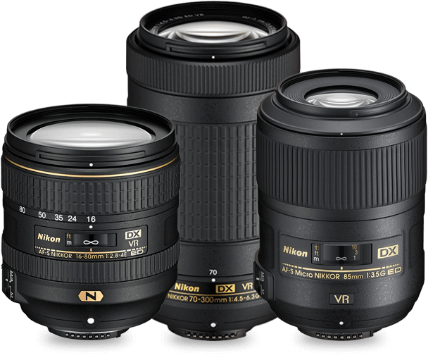 Nikkor Lenses For Every Subject - Nikon Af-s Dx Nikkor 16-80mm F/2.8-4e Ed Vr (608x511), Png Download