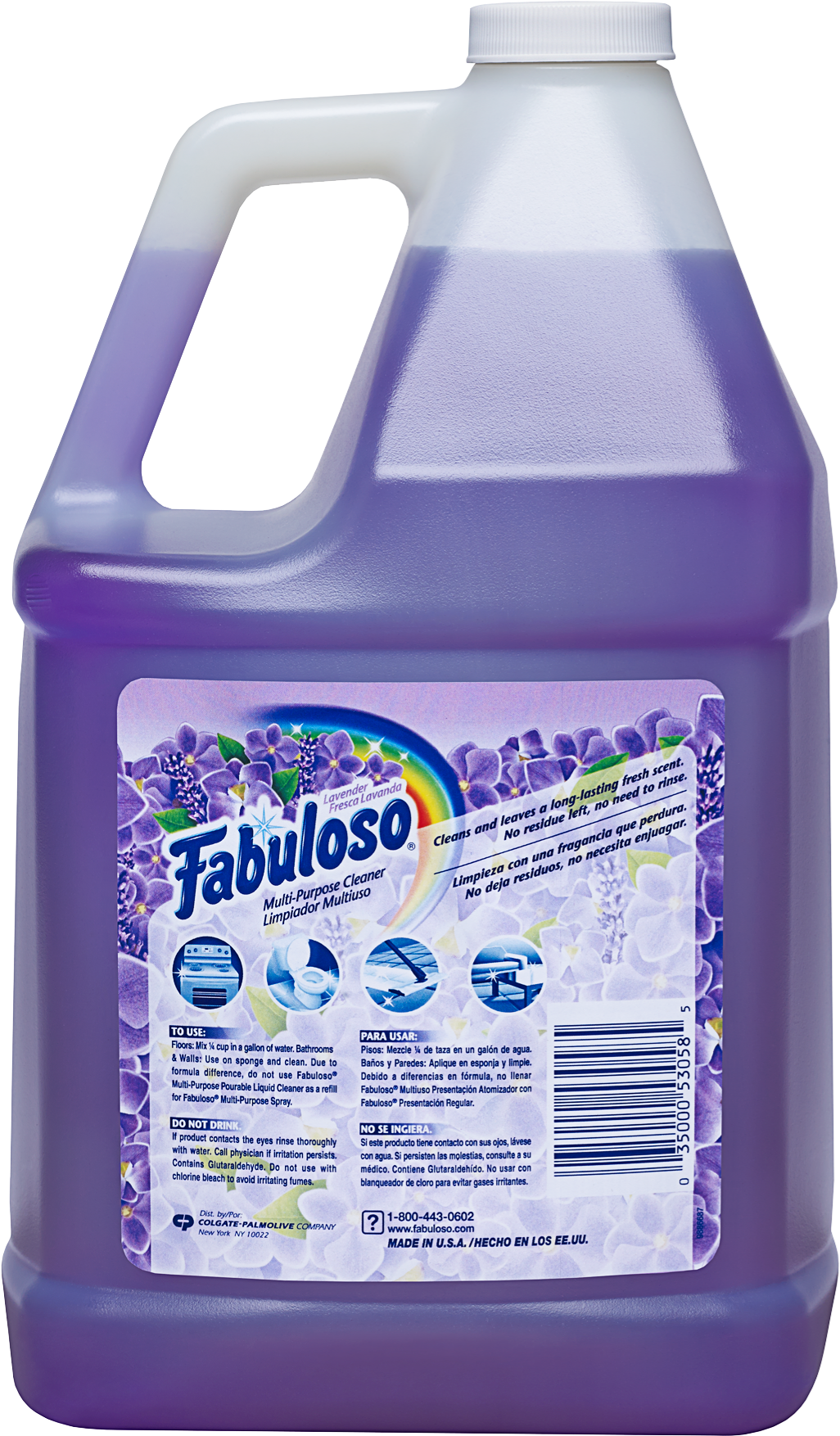 Fabuloso Ingredients Label (1800x1800), Png Download