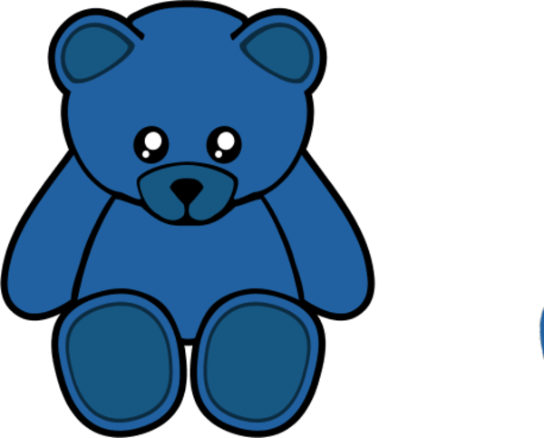 Toy Bear Clipart Collection - Teddy Bear Vector Png (600x483), Png Download