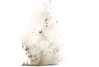 Dirt - Dirt Explosion Clipart (400x400), Png Download