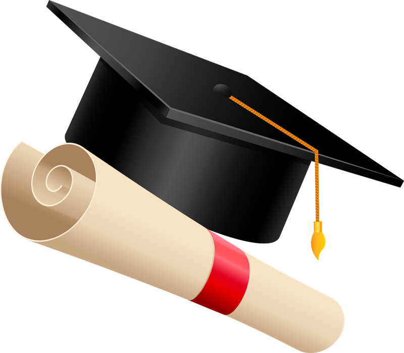 Free Icons Png - Graduation Clip Art (800x698), Png Download