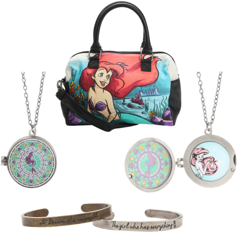 Disney Magic Box Product Reveal Ariel The Little Mermaid - Disney Loungefly The Little Mermaid Ariel Water Color (480x480), Png Download