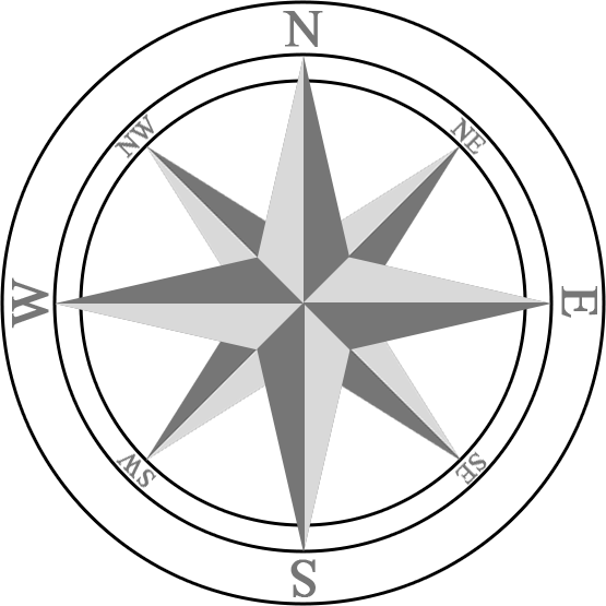 Compass (555x555), Png Download