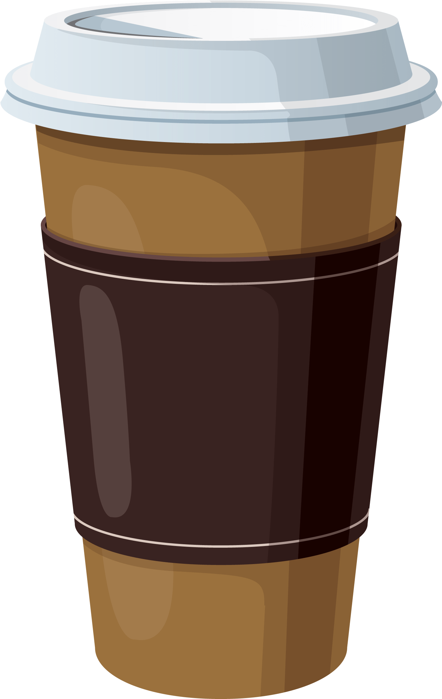 In Plastic Clipart Imprimibles - Paper Coffee Cup Clip Art (393x600), Png Download