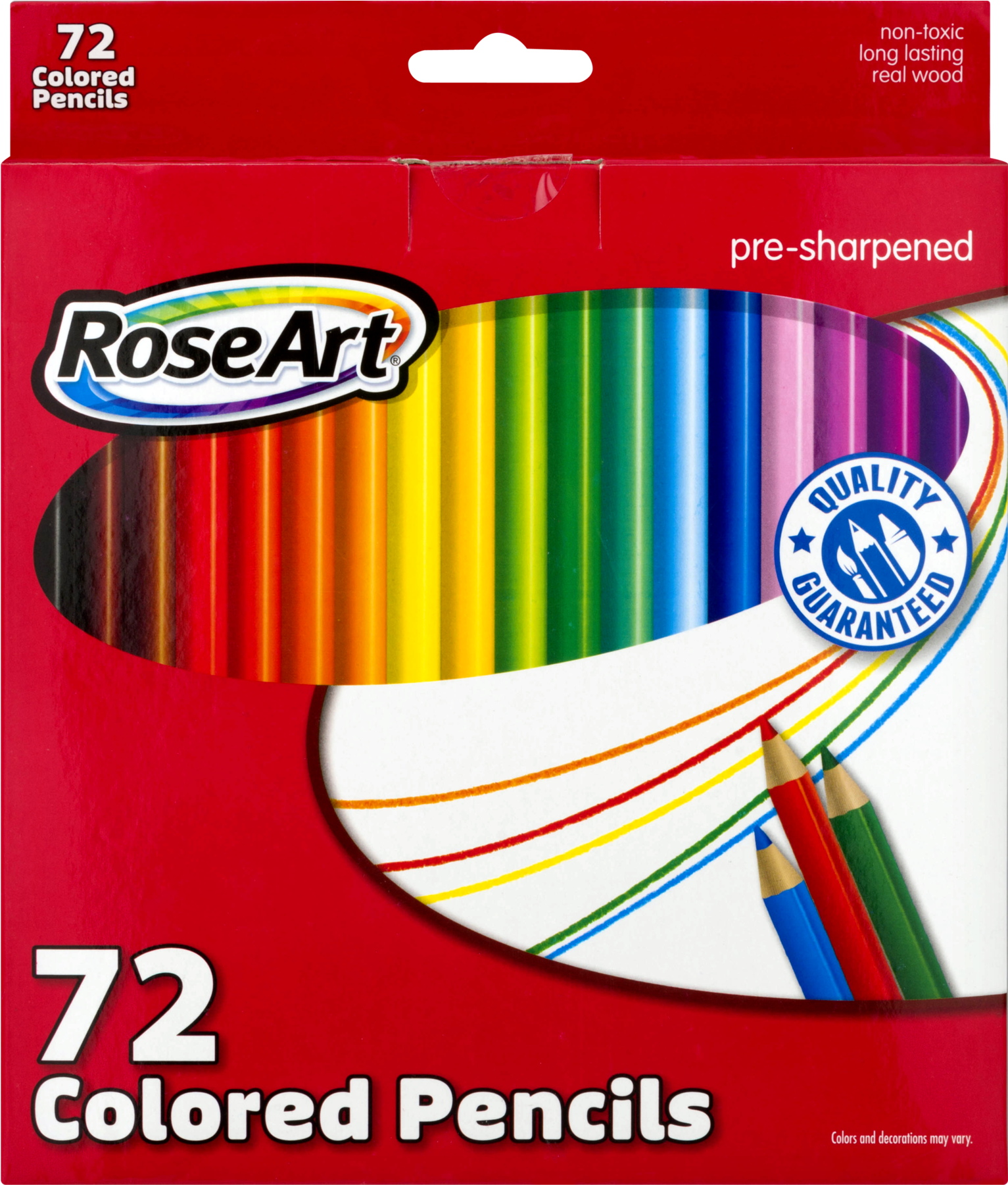 Roseart Classic Colored Pencils - Rose Art (1800x1800), Png Download