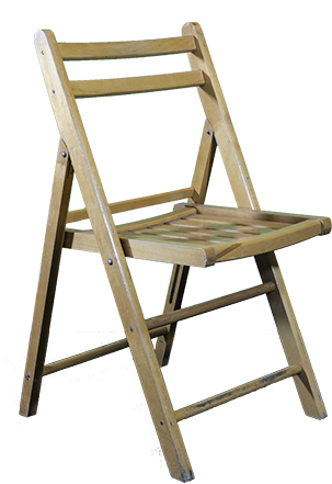 Wood Folding Chair - Folding Chair (1000x593), Png Download