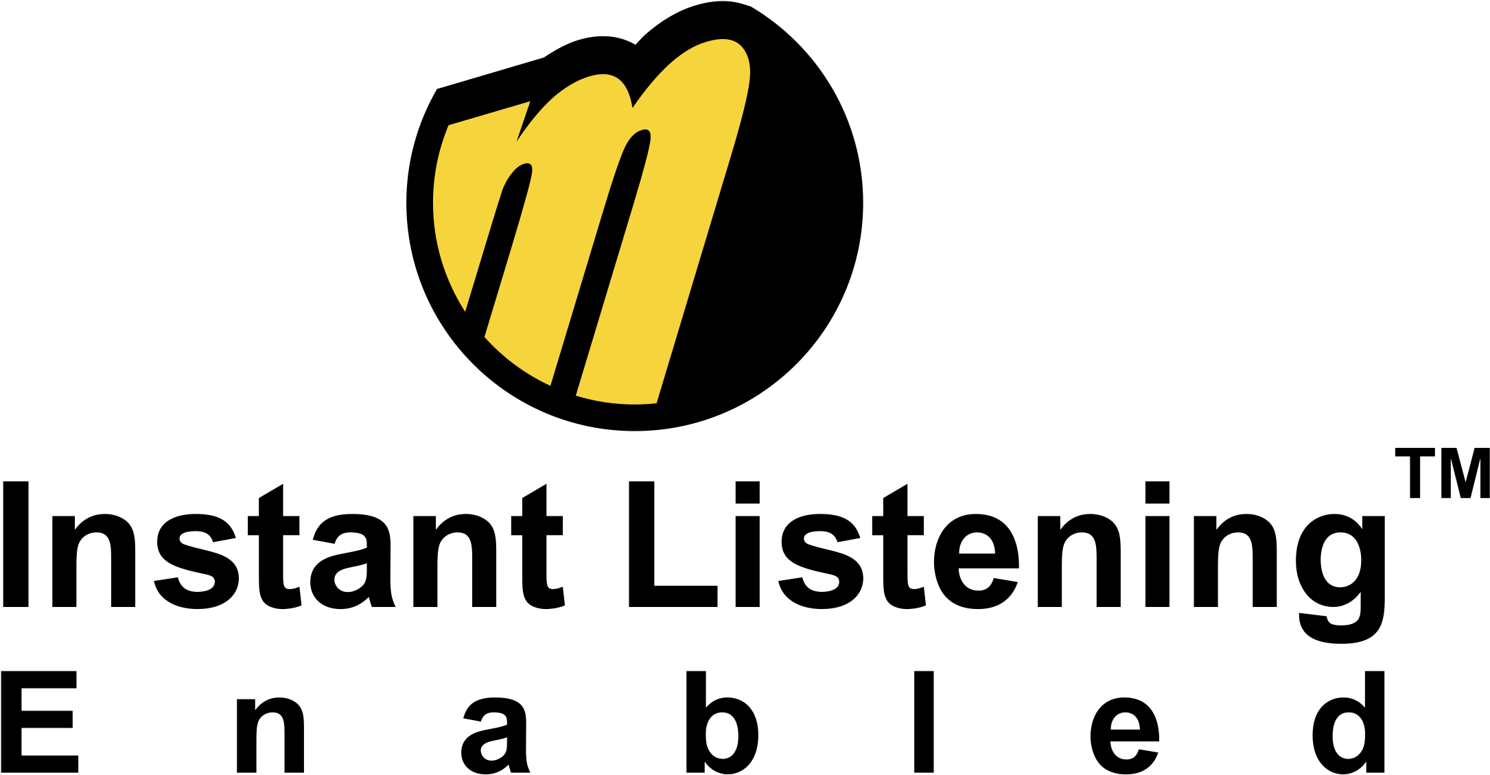 Instant Listening Enabled Logo Png Transparent - Running Sucks Blue Ornament (2400x2400), Png Download