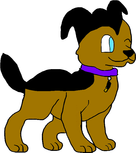 Lyane Yorkie - Cartoon (1449x988), Png Download